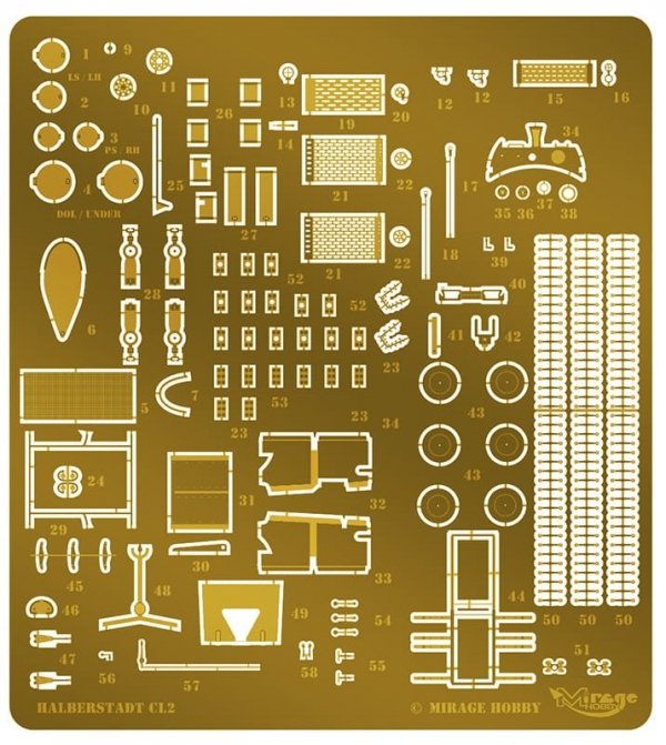 Mirage Hobby 481405 Halberstadt CL.II 1/48