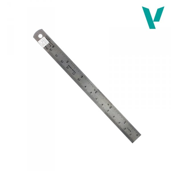 Vallejo T15003 Steel Rule (150 mm) - stalowa linijka