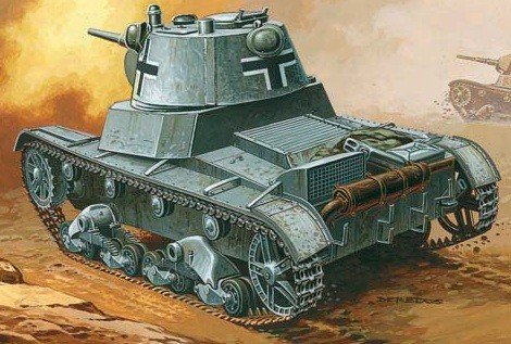 Mirage Hobby 72619 C740 (r) German Tank (1:72)