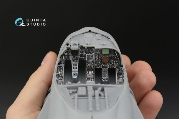 Quinta Studio QD32107 A-6E TRAM Intruder 3D-Printed &amp; coloured Interior on decal paper (Trumpeter) 1/32