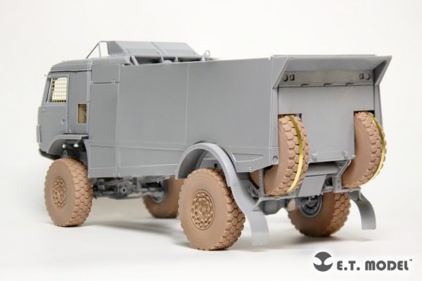 E.T. Model E35-318 KAMAZ-43509 “KAMAZ-MASTER” Truck For ZVEZDA 3657 1/35
