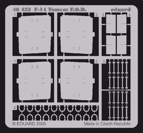Eduard BIG4816 F-14A 1/48 HASEGAWA