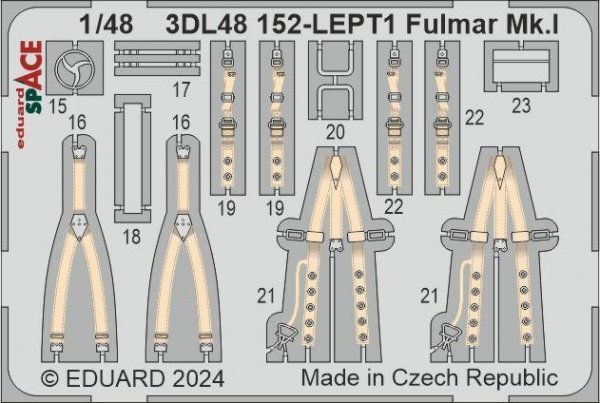 Eduard 3DL48152 Fulmar Mk. I SPACE TRUMPETER 1/48
