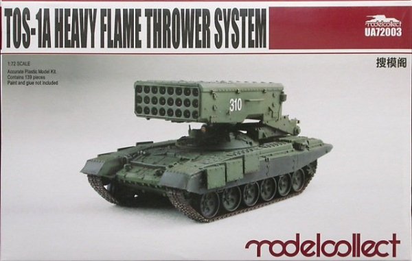 Modelcollect UA72003 TOS-1A Heavy Flame Thrower System 1/72