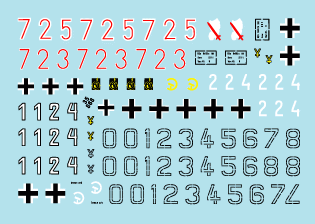 Star Decals 35-868 German Tanks in Italy 3 1/35