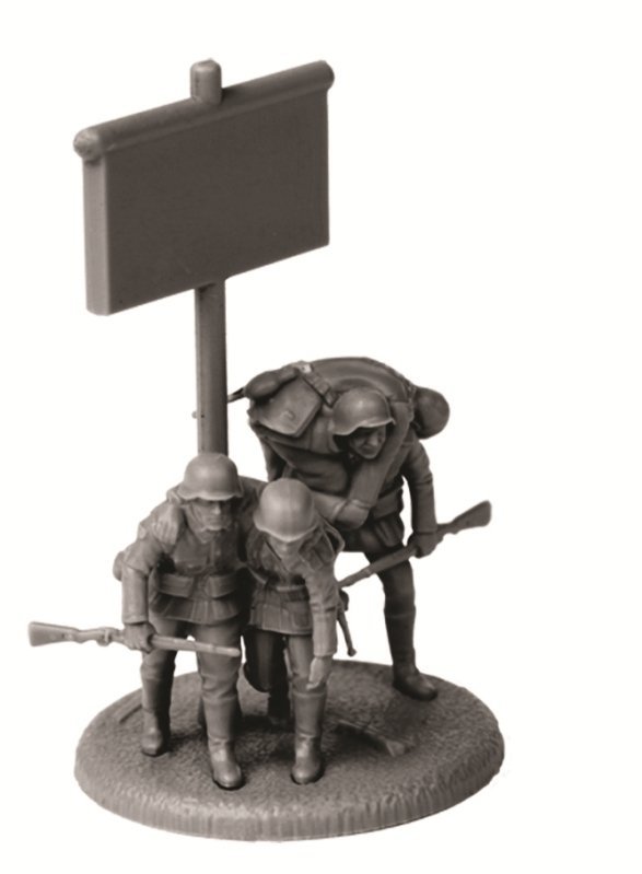 Zvezda 6143 German Medical Personnel (1941-1943) Art of Tactic 1/72
