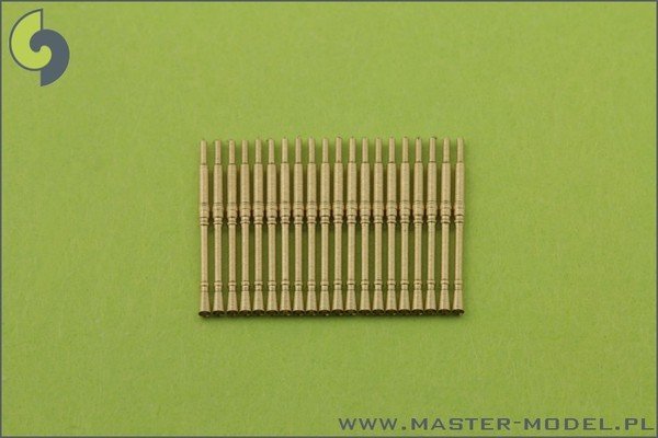 Master SM-350-065 Italian AA gun barrels 37mm/54 (1.5in) Breda (20pcs)