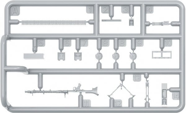 MiniArt 53044 GERMAN MACHINEGUNS SET. SPECIAL EDITION 1/35
