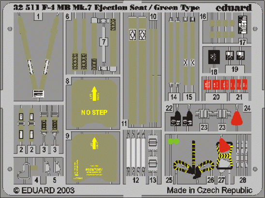 Eduard BIG3202 F-4E 1/32 Tamiya