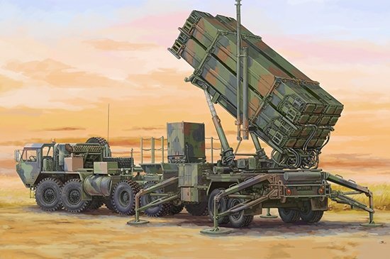 Trumpeter 07157 M983 HEMTT &amp; M901 Launching Station w/ MIM-104F Patriot SAM System (PAC 3) 1/72