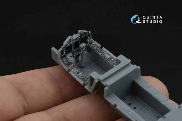 Quinta Studio QDS-48513 MiG-35 3D-Printed coloured Interior on decal paper (HobbyBoss) (Small version) 1/48