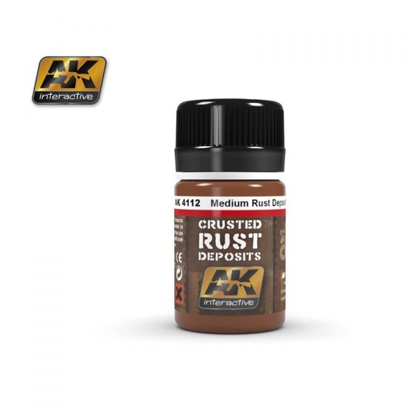 AK Interactive AK4113 DARK RUST DEPOSITS 35ml