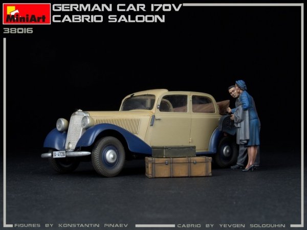 MiniArt 38016 GERMAN CAR 170V CABRIO SALOON 1/35