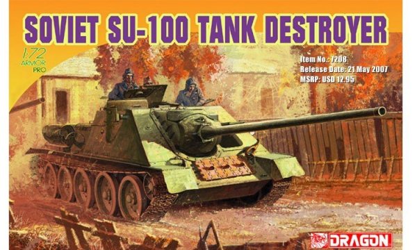 Dragon 7208 Soviet SU-100 (1:72)