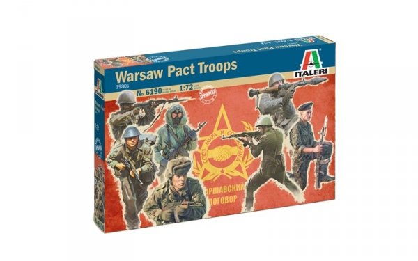 Italeri 6190 WARSAW PACT TROOPS 1980s 1/72