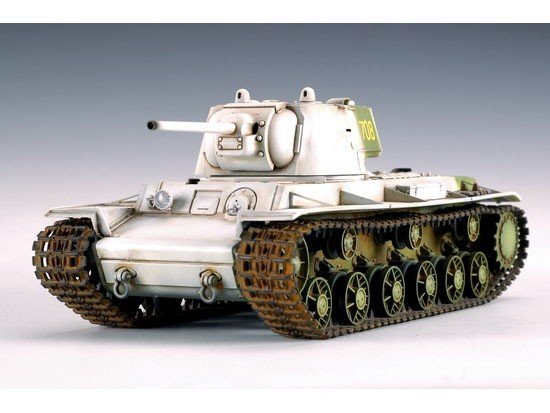 Trumpeter 00359 Russia KV-1 model 1942 Heavy Cast Turret Tank (1:35)