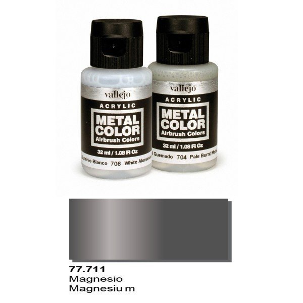 Vallejo 77711 Metal Color- Magnesium 32ml