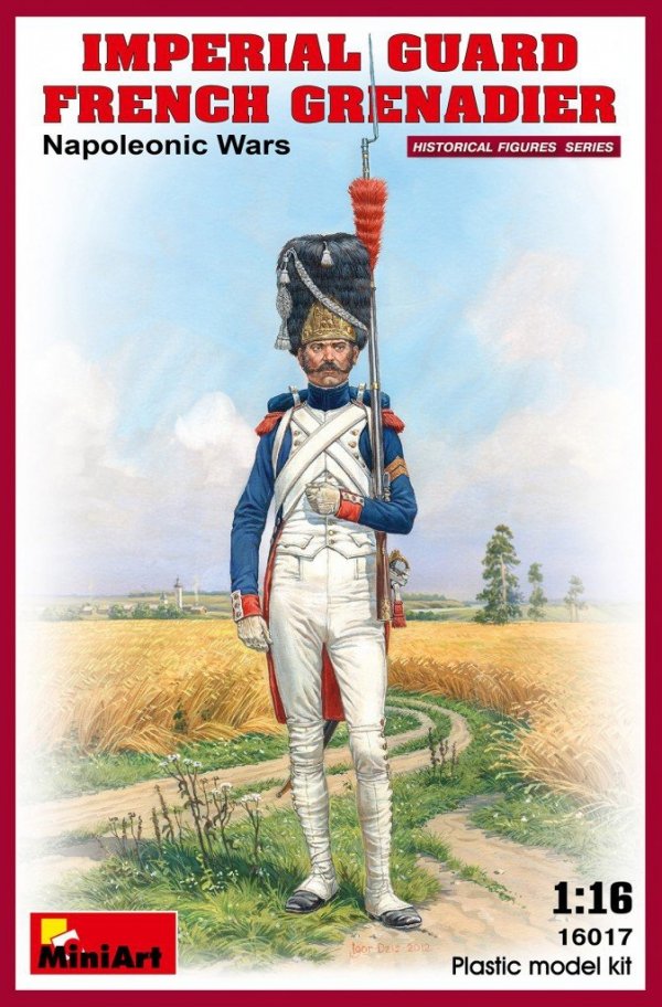 MiniArt 16017 IMPERIAL GUARD FRENCH GRENADIER. NAPOLEONIC WARS 1/16