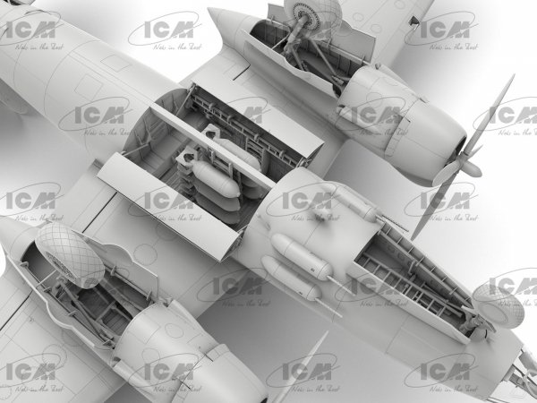 ICM 48320 B-26B Marauder WWII American Bomber 1/48
