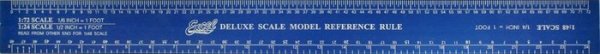 Excel 55779 12&quot; Deluxe Scale Model Reference Ruler