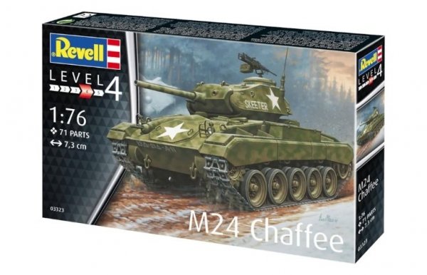 Revell 03323 M24 Chaffee 1/76