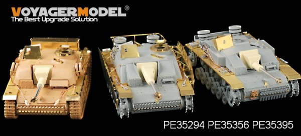 Voyager Model PE35395 WWII German StuG.III Ausf.F8 Late Production Basic For DRAGON 6644 1/35