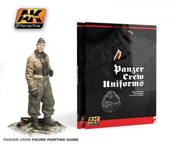 AK Interactive AK272 panzer crew uniforms painting guide l. series 02 