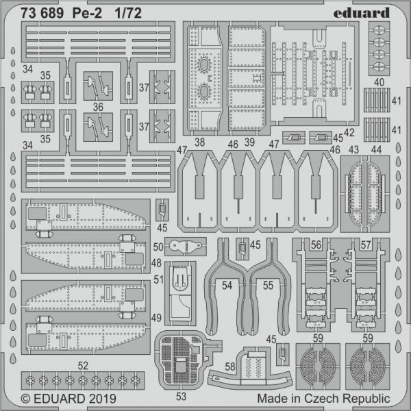 Eduard 73689 Pe-2 1/72 ZVEZDA