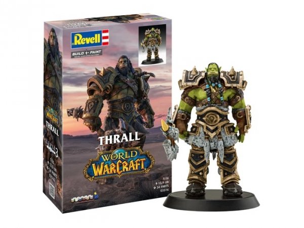 Revell 03516 Gift Set World of Warcraft Thrall (WoW) 1/16