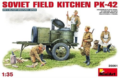 MiniArt 35061 Soviet Field Kitchen PK-42 (1:35)