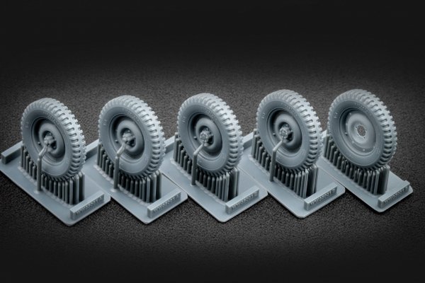 ScaleX WW 35001 U.S WILLYSMB Ordinary wheel set (Universal) 1/35