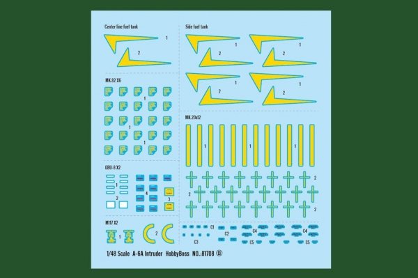 Hobby Boss 81708 A-6A Intruder (1:48)