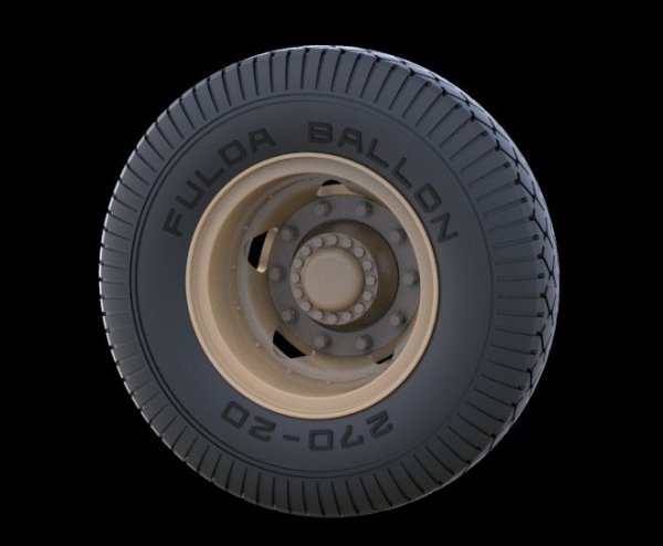 Panzer Art RE35-244 Road wheels for Mercedes 4500 (early pattern) 1/35