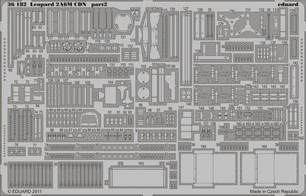 Eduard 36182 Leopard 2A6M CDN 1/35 Hobby Boss