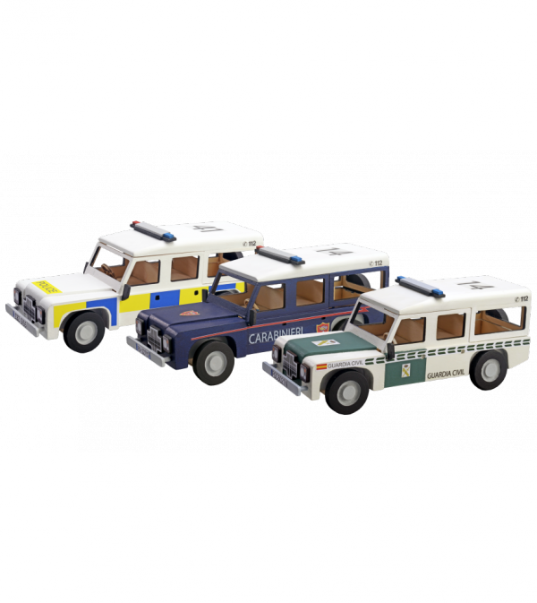 ARTESANIA LATINA 30520 Junior Collection - Land Rover policyjny