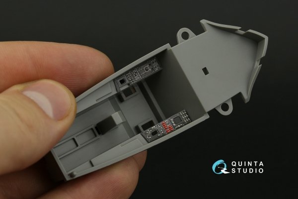 Quinta Studio QD48441 J-20 3D-Printed coloured Interior on decal paper (Meng) 1/48