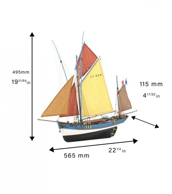 ARTESANIA LATINA 22175 Tuna Boat Marie Jeanne 2022 1/50
