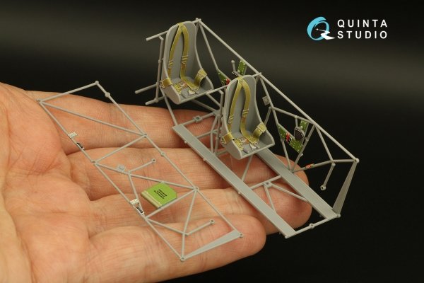Quinta Studio QD32153 Pt-17/N2S-3 Kaydet 3D-Printed coloured Interior on decal paper (ICM) 1/32