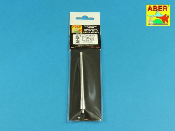 Aber 35L-208 Soviet 122 mm A-19 Barrel for ISU-122 (1:35)