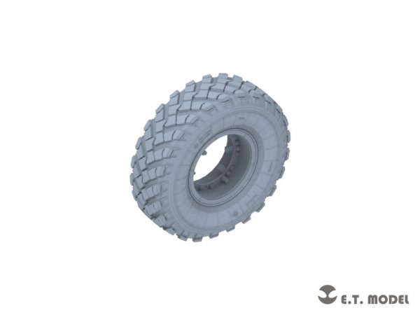 E.T. Model P35-154 Russian GAZ-233014 STS TIGER Armored High-Mobility Vehicle Sagged Wheels For Meng Kit 1/35