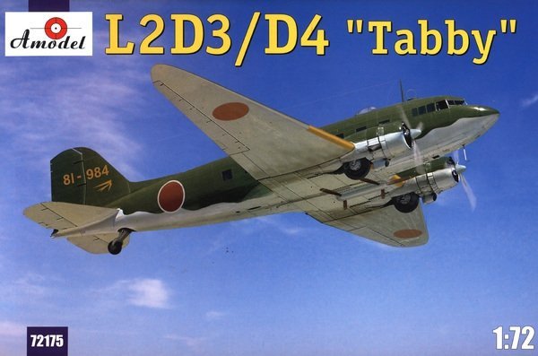 A-Model 72175 Japanese L2D3/D4 &quot;Tabby&quot; 1:72