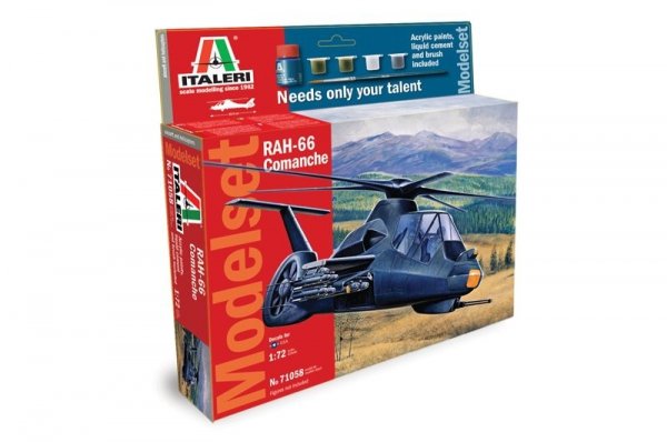 Italeri 71058 RAH - 66 COMANCHE- ZESTAW MODELARSKI