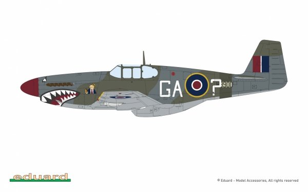 Eduard 82109 Mustang Mk.III - The ProfiPACK Edition 1/48