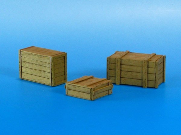 Eureka XXL E-010 Zestaw 3 skrzynek drewnainych 1:35