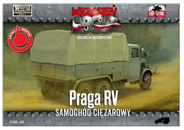 First to Fight PL030 Praga RV samochód ciężarowy (1:72)