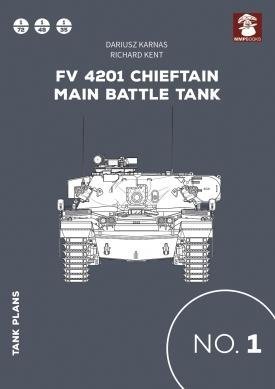 MMP Books 58662 Tank Plans No. 1: Fv 4201 Chieftain Main Battle Tank