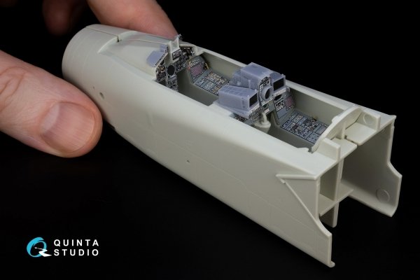 Quinta Studio QDS+48262 Tornado IDS Italian 3D-Printed coloured Interior on decal paper (Revell) (small version) (with 3D-printed resin parts) 1/48