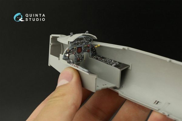 Quinta Studio QDS-32188 F-104J 3D-Printed coloured Interior on decal paper (Italeri) (small version) 1/32
