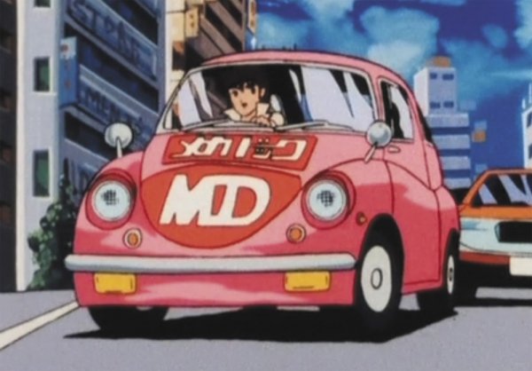 Hasegawa SP654-52454 Subaru 360 w/ Jun Kazami Figure (Special Ver.) Mecha-Doc (decals) (3d-printed lamps and front spoiler) 1/24