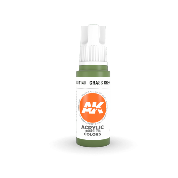 AK Interactive AK11140 GRASS GREEN – STANDARD 17ml